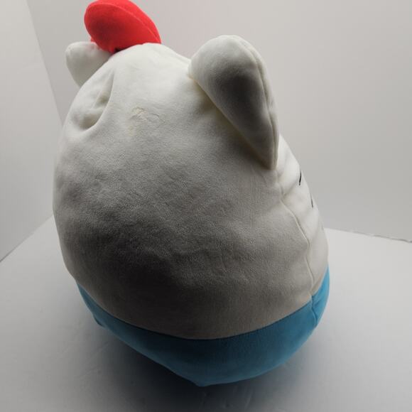Squishmallows Hello Kitty w/ Blue Shorts (14 Inches) Preloved W/ Tag - Picture 8 of 8
